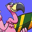 Flamingo Bár logó